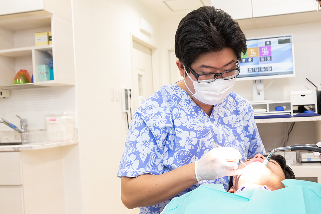 西田辺駅・プルメリア歯科クリニック・STEP3