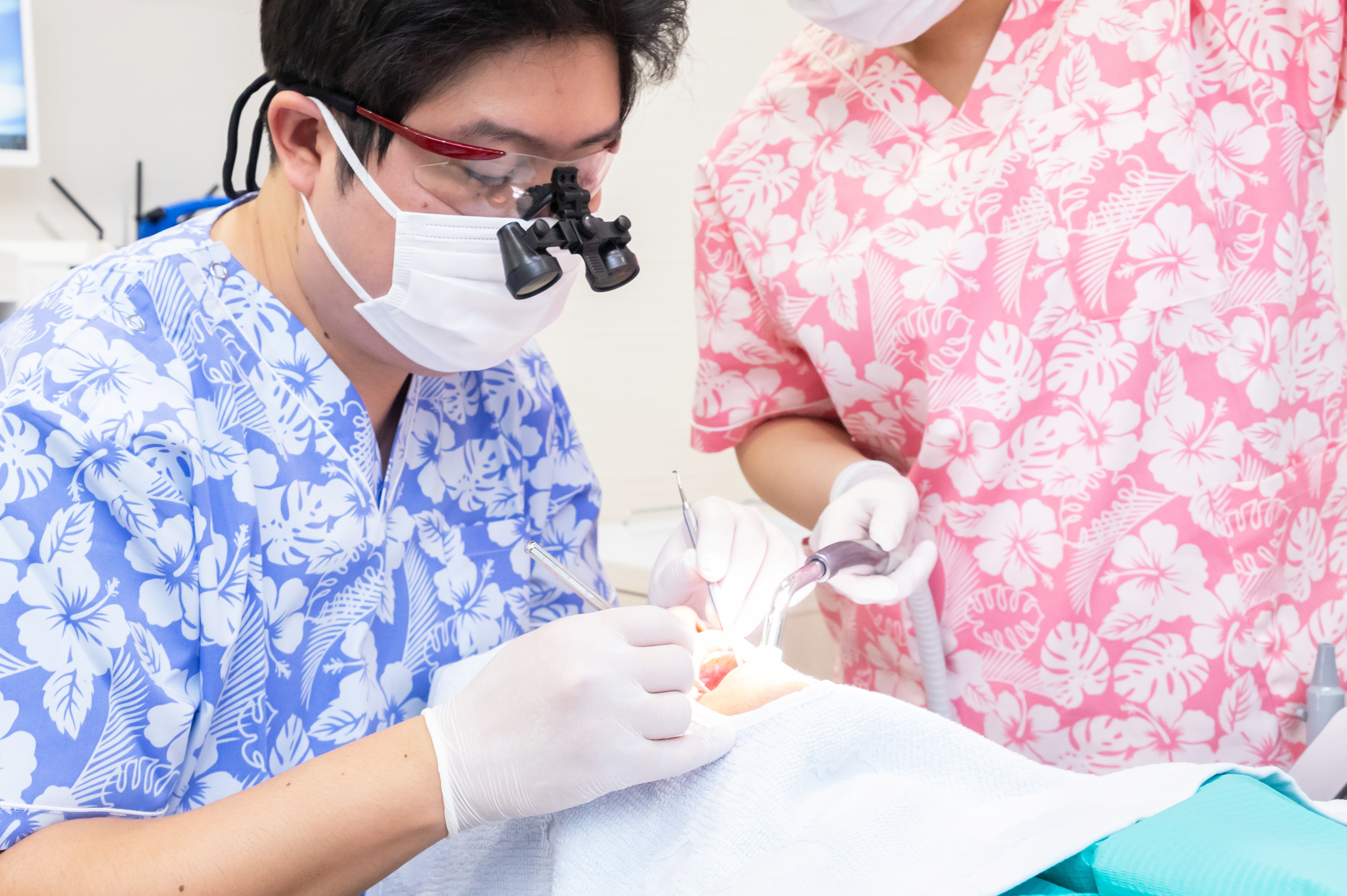 西田辺駅・プルメリア歯科クリニック